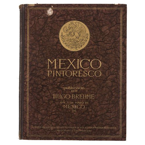 Brehme, Hugo. México Pintoresco. México: Hugo Brehme, 1923. Primera edición.