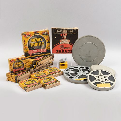 ...Lote de películas 16 mm 2° GM diferentes títulos con cajas originales