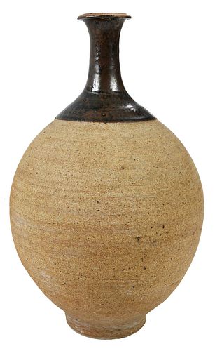 Paul Hudgins Stoneware Vase