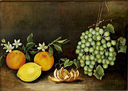 Rosalba Laurens (French, 19th Century)       Fleur et Fruits