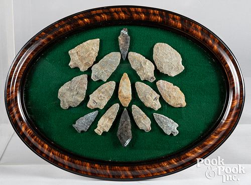 Fifteen South Central Pennsylvania stone points