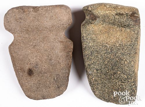Two Pennsylvania stone axe heads