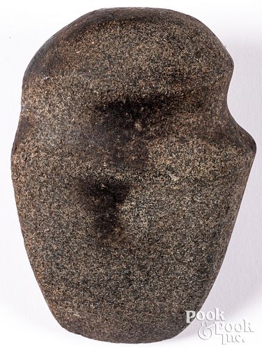 Fine 3/4 groove stone axe head