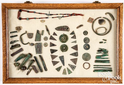 Susquehannock Indian brass artifacts