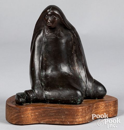 Allan Houser (1914-1994), bronze sculpture