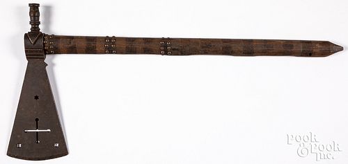 Iron pipe tomahawk, reservation period