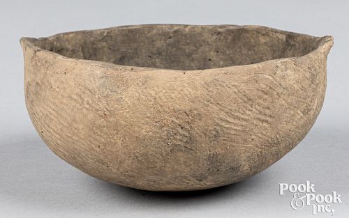 Native American Indian pottery bowl