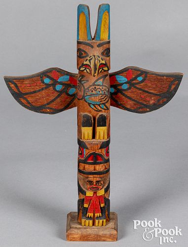 Pacific Northwest Coast Indian totem pole