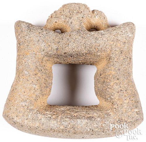Pre-Columbian Meso-American stone mano