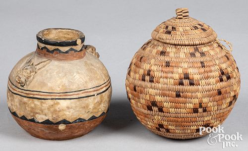 Two African tribal items