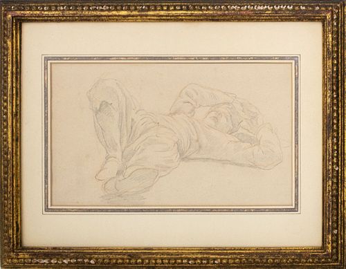Pierre-Jacques Volaire Attrib. Reclining Sailor