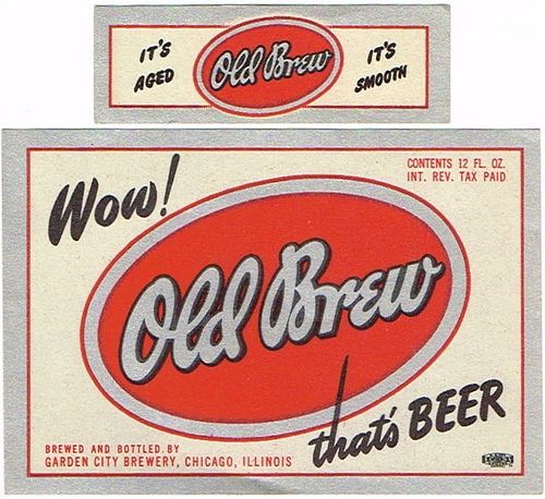 1948 Old Brew Beer 12oz IL25-07 - Chicago, Illinois