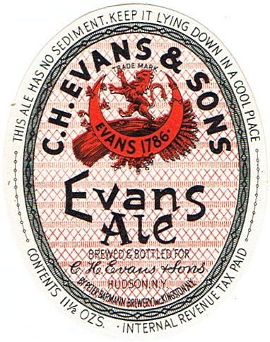 1936 Evans Ale NY24-23 - Hudson, New York