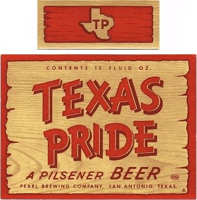 1952 Texas Pride Beer 12oz - San Antonio, Texas