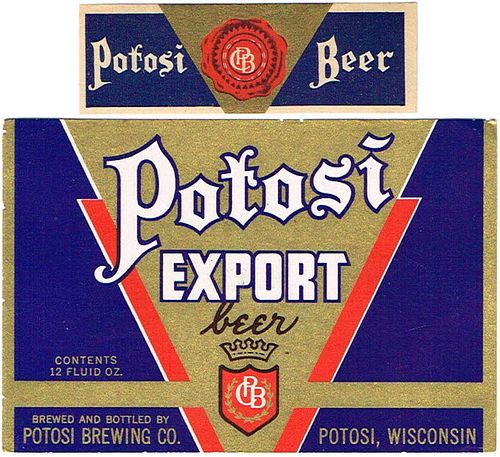 1950 Potosi Export Beer 12oz - Potosi, Wisconsin
