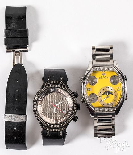 Joe Rodeo and Iceman wristwatches