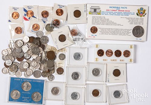 US coins, to include forty-three silver dimes