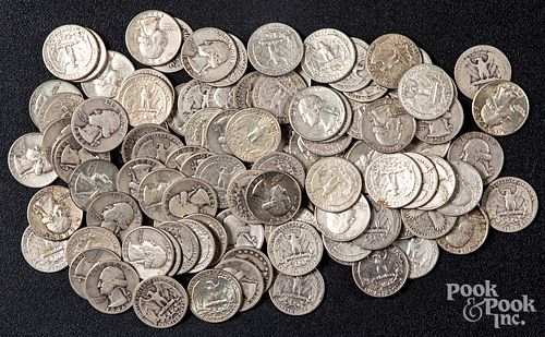 Silver quarters, 20.6ozt