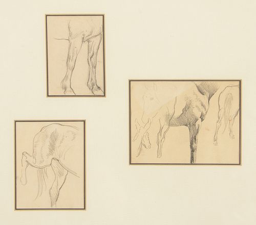 Maynard Dixon (1875–1946) – Horse Studies 