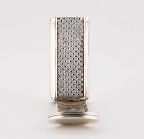 Sterling Silver Nutmeg Grater, American, 20th C.