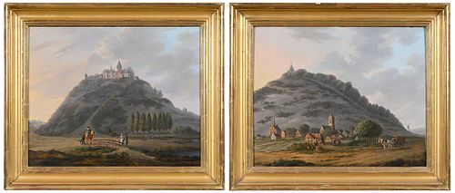 Two Continental School Paintings