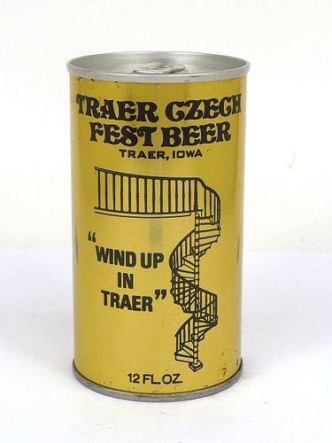 1969 Traer Czech Fest Beer 12oz T130-36