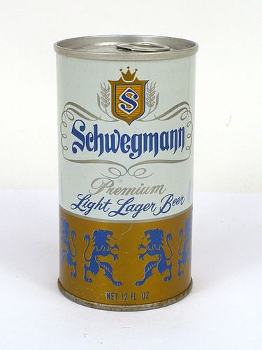 1970 Schwegmann Light Lager Beer 12oz T123-31
