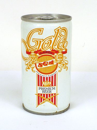 1977 SGA Gold Label Beer 12oz T124-16