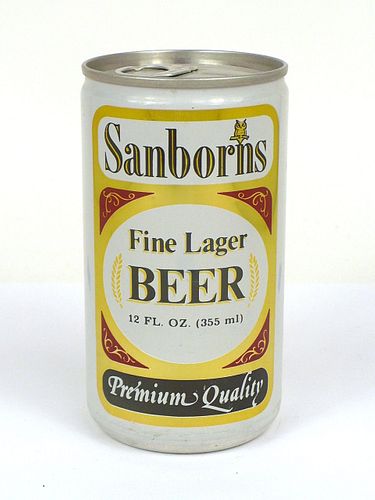 1976 Sanborn's Fine Lager Beer (test) 12oz  No Ref.