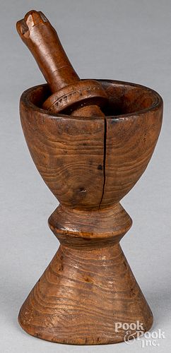 Mortar and pestle, early 19th c.
