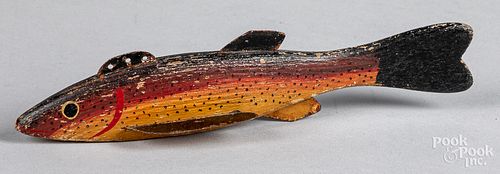 Early painted fish decoy