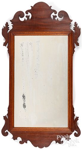 Chippendale mahogany mirror, ca. 1800
