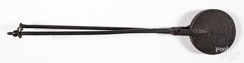 Wrought iron wafer iron, early 19th c.