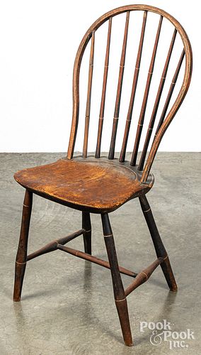 Bowback Windsor chair, ca. 1825