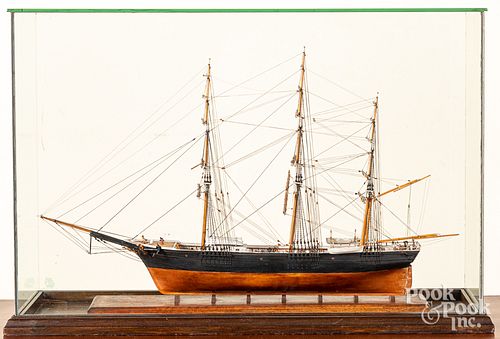 Clipper ship model of the Sea Witch, 20th c.