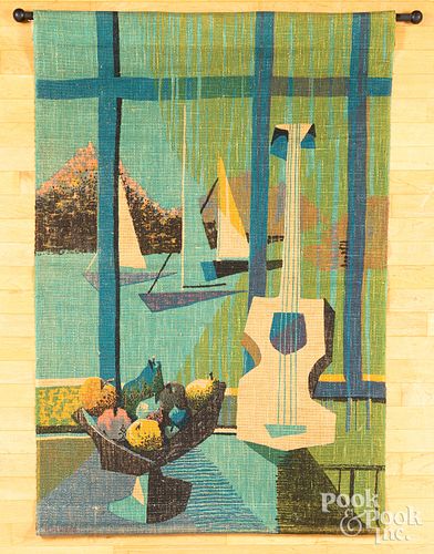 Cubist wall hanging