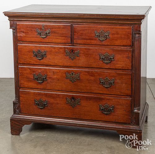 Chippendale mahogany chest of drawers, ca. 1770