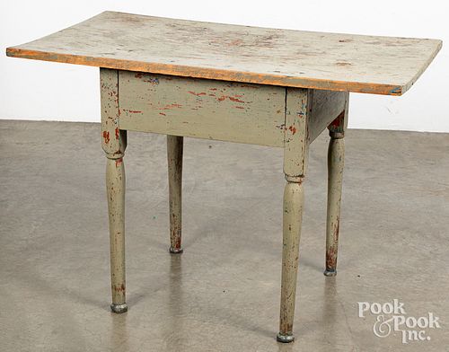 Painted tavern table, 19th c.
