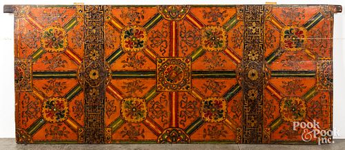 Large Middle Eastern painted panel