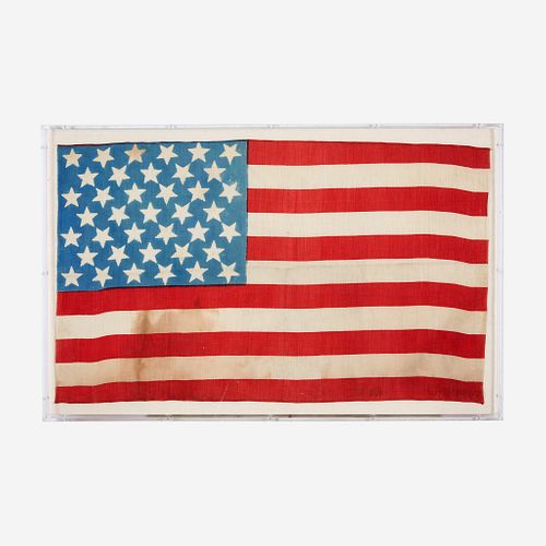 A 39-Star American National Parade Flag circa 1890