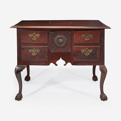 A Chippendale carved mahogany dressing table Southeastern Pennsylvania or Delaware, 18th century