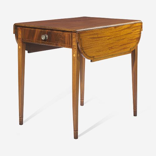 A Federal inlaid mahogany pembroke table Baltimore, MD, circa 1800