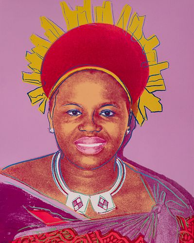 Andy Warhol - Queen Ntombi Twala of Swaziland