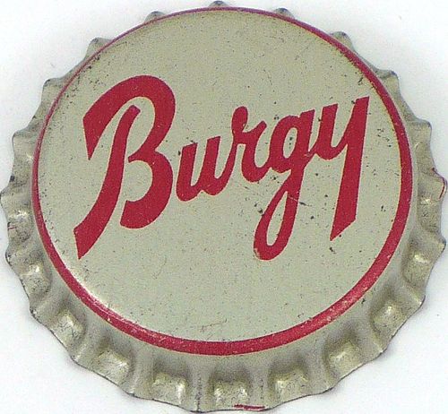1951 Burgy Burgermeister  Bottle Cap Warsaw, Illinois
