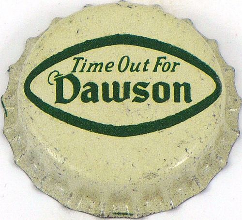1961 Dawson Ale  Bottle Cap Willimansett, Massachusetts