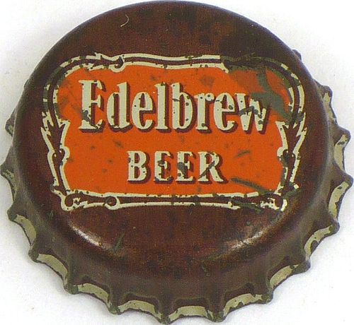 1940 Edelbrew Beer  Bottle Cap Brooklyn, New York