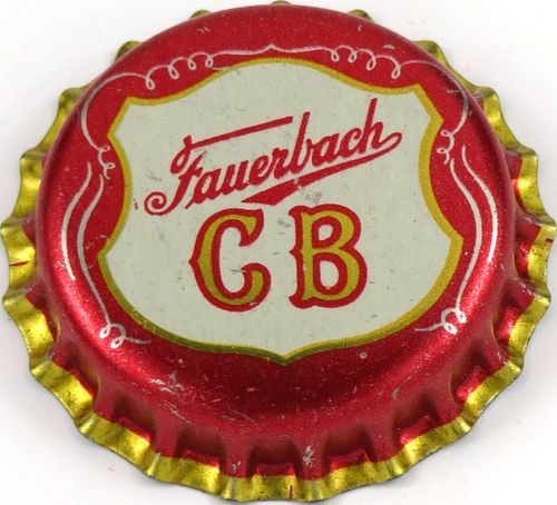 1955 Fauerbach CB  Bottle Cap Madison, Wisconsin