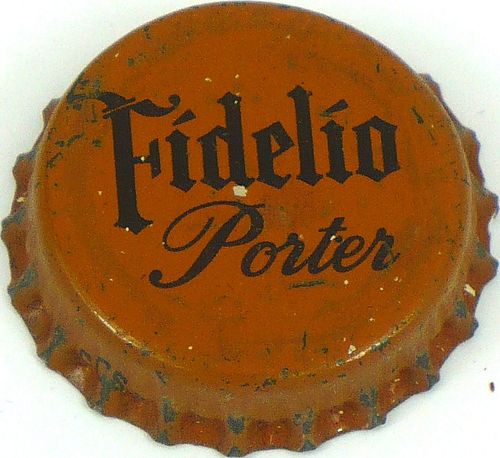 1938 Fidelio Porter  Bottle Cap New York, New York