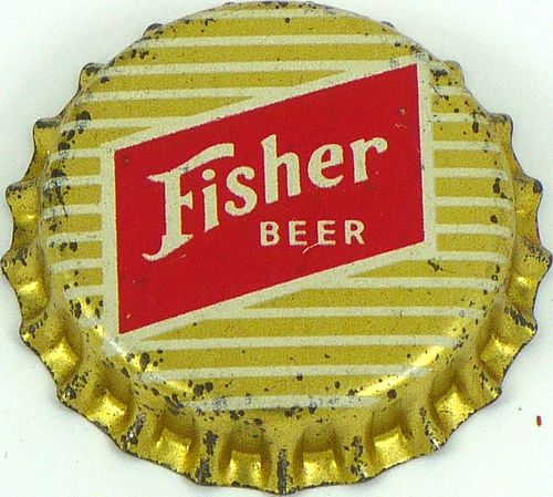 1952 Fisher Beer  Bottle Cap Salt Lake City, Utah
