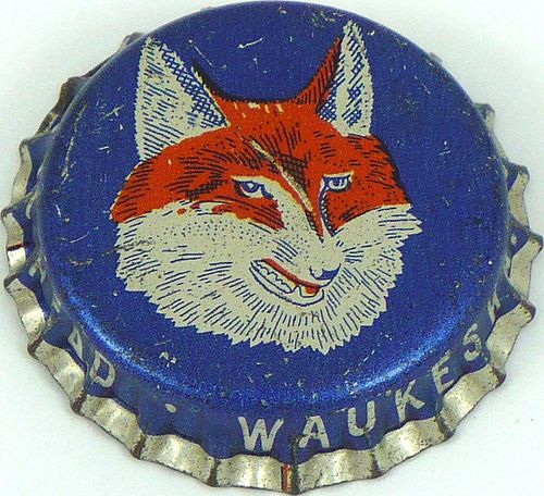 1951 Fox Head Beer  Bottle Cap Waukesha, Wisconsin